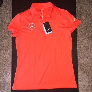 Nike Victory Golf Polo w/ Mercedes Logo (GREEN)